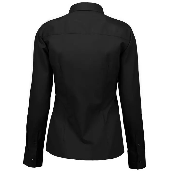 Seven Seas moderne fit Fine Twill women's shirt, Black, large image number 1
