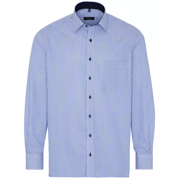 Eterna Comfort fit skjorta Twill, Blå, large image number 0