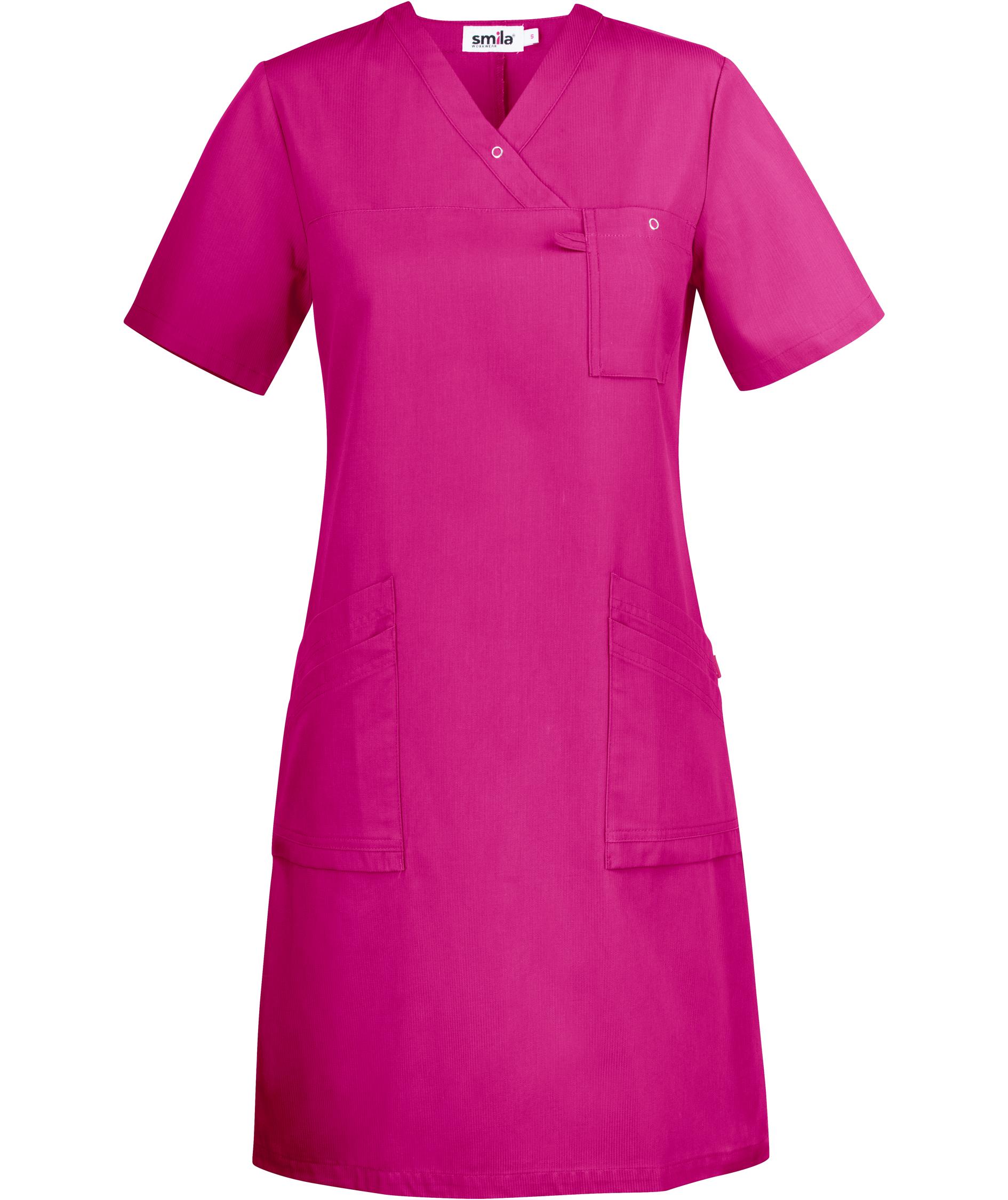 Smila Workwear Adina dress, Cerise, Cerise, swatch