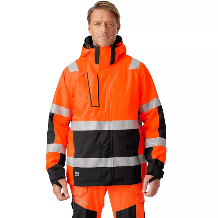 Helly Hansen Alna 2.0 winter jacket, Hi-vis Orange/charcoal, large image number 1