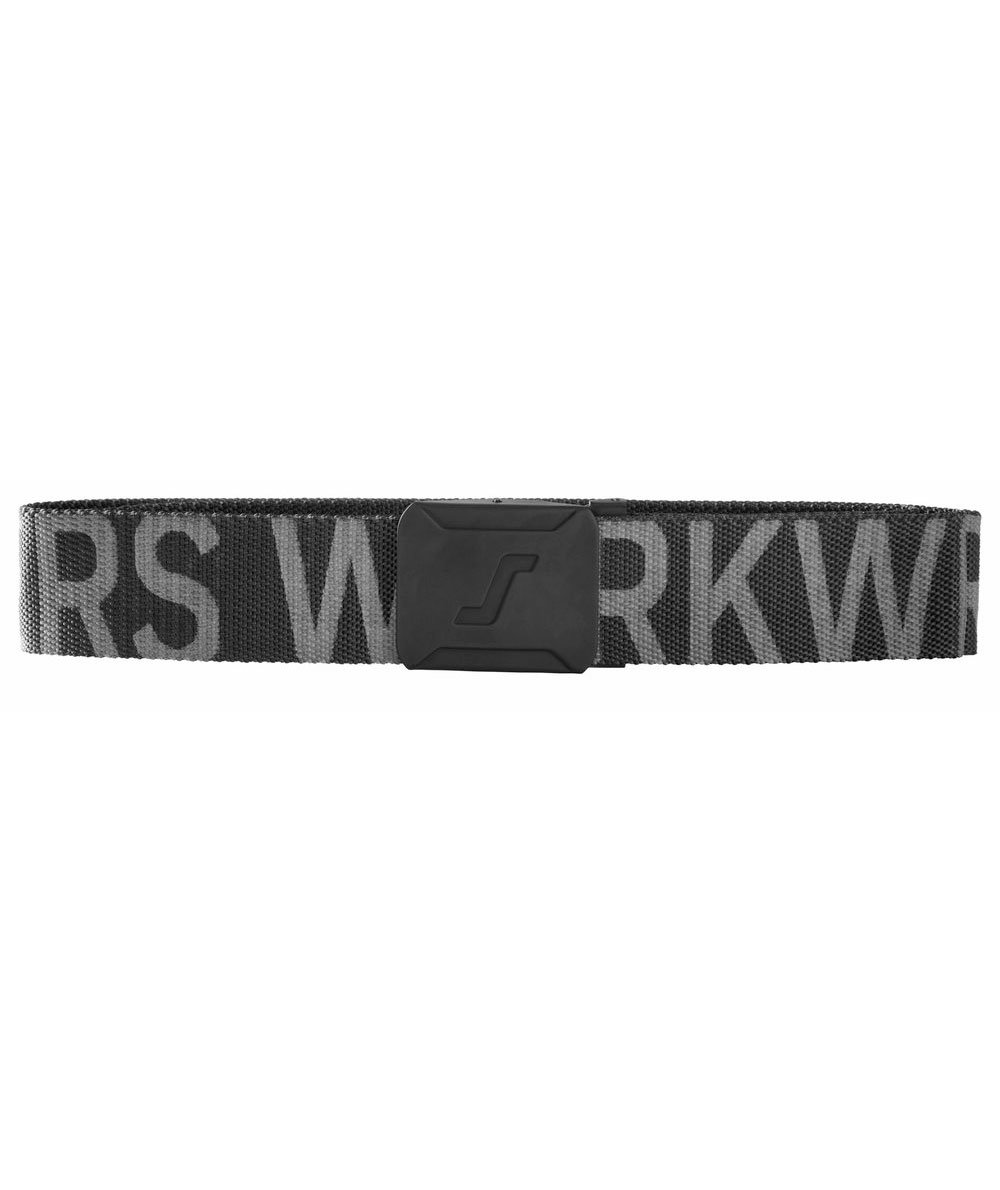 Snickers logo belt, Black/Charcoal