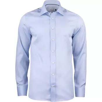 J. Harvest & Frost Twill Green Bow O1 regular fit skjorte, Sky Blue