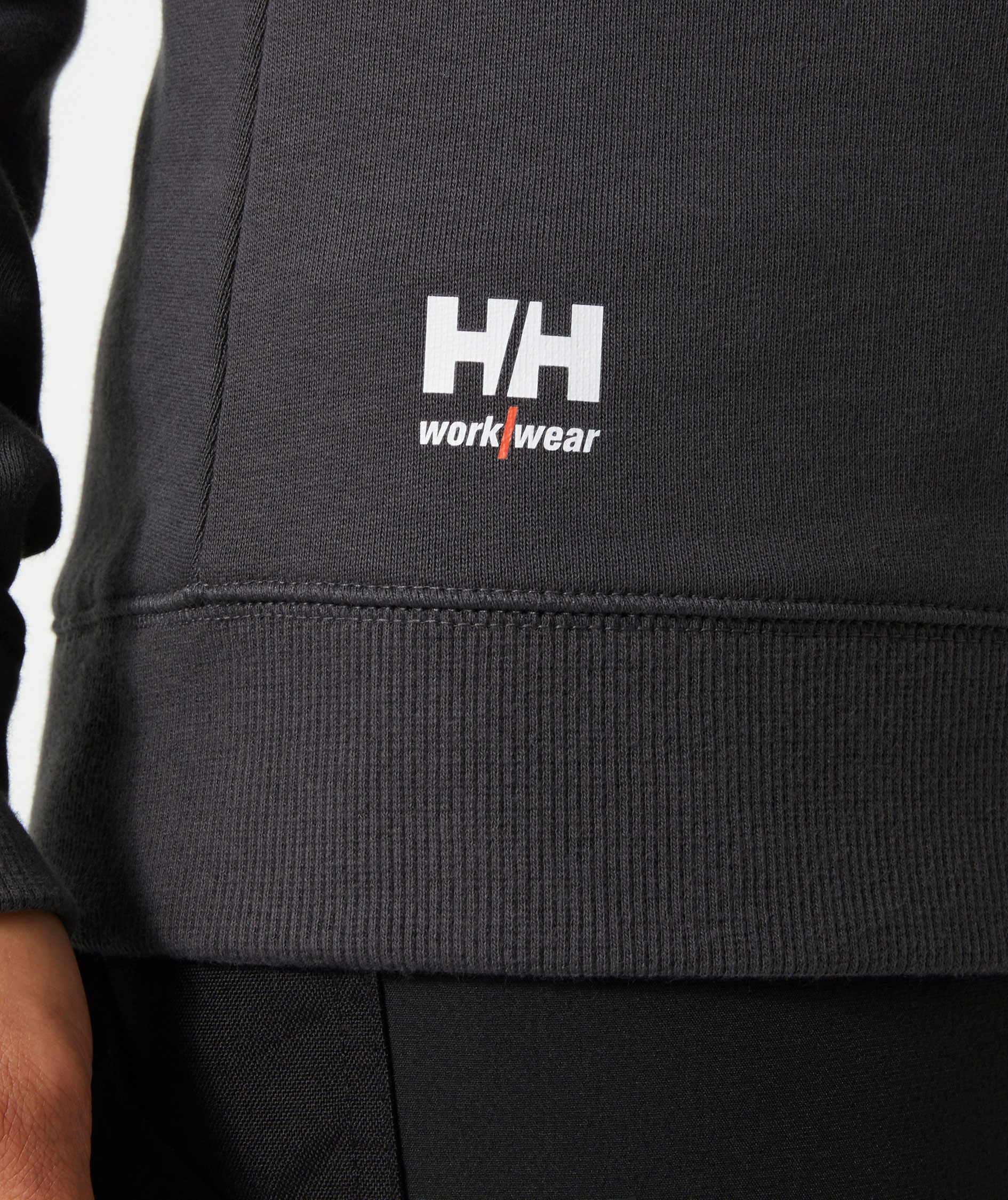 Helly Hansen Classic sweatshirt dam, Dark Grey, large image number 5