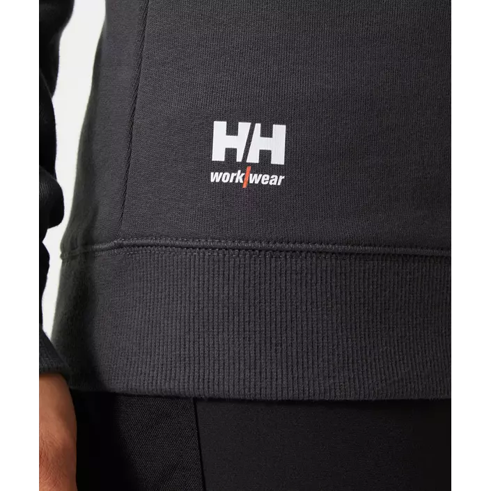 Helly Hansen Classic sweatshirt dam, Dark Grey, large image number 5