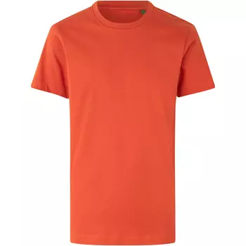 ID organic T-shirt for kids, Coral