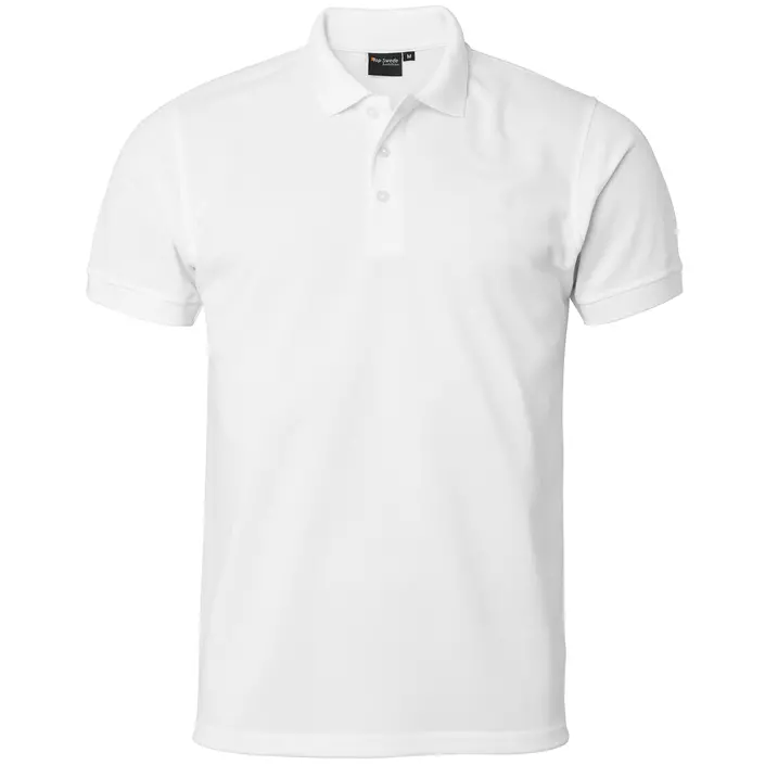 Top Swede polo T-shirt 192, Hvid, large image number 0