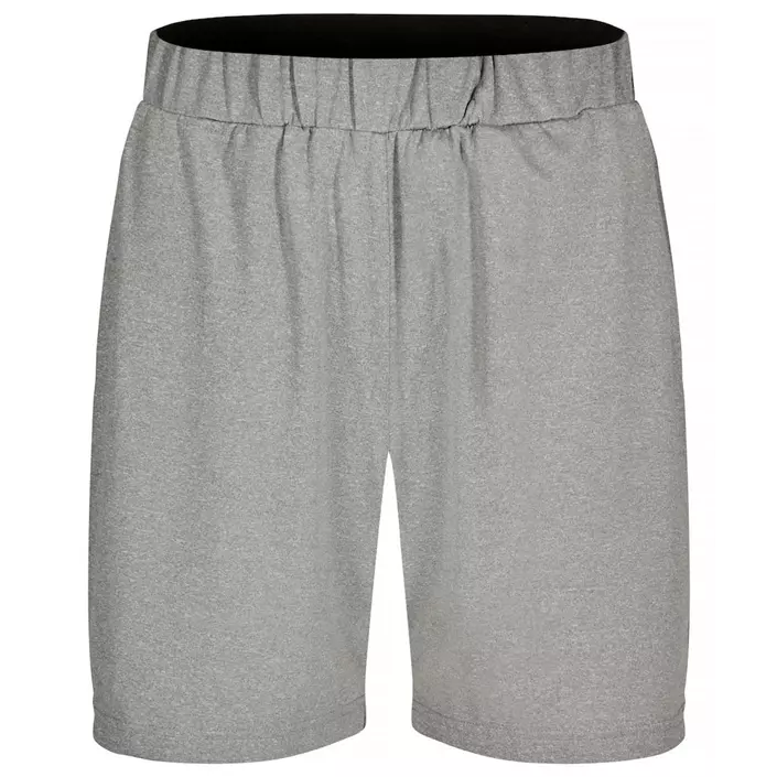 Clique Basic Active  shorts, Grey melange, large image number 0