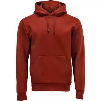 Mascot Customized fleece hoodie, Autumn red