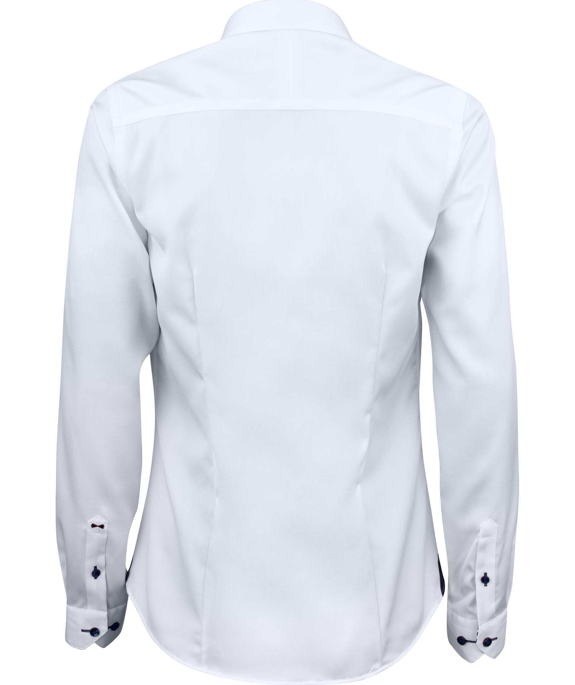 J. Harvest & Frost Twill Red Bow 20 lady fit shirt