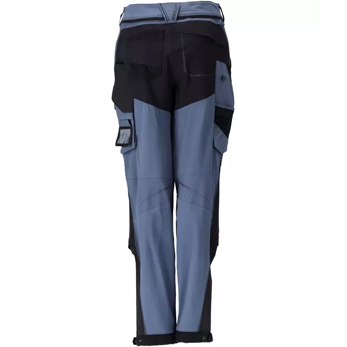 Mascot Customized diamond fit women's work trousers full stretch, Stone Blue/Dark Navy, large image number 1