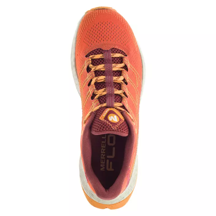 Merrell Moab Flight women's running shoes, Tangerine, large image number 3