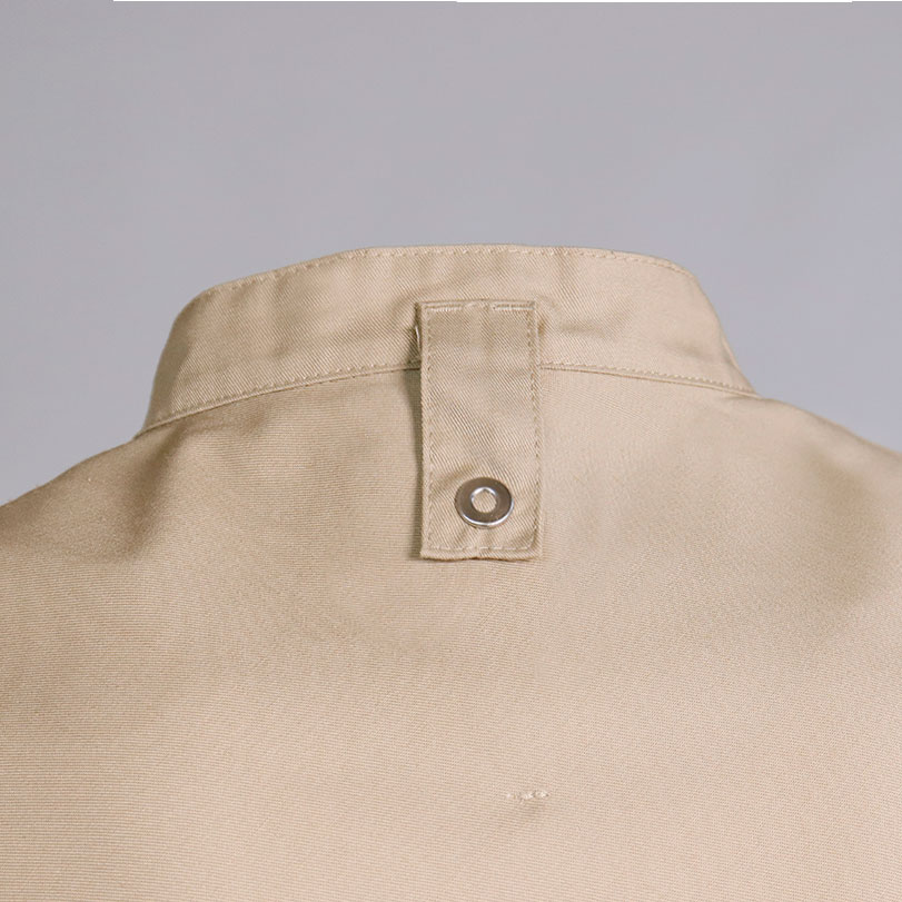 Nybo Workwear New Nordic short-sleeved chef jacket, Khaki, large image number 2