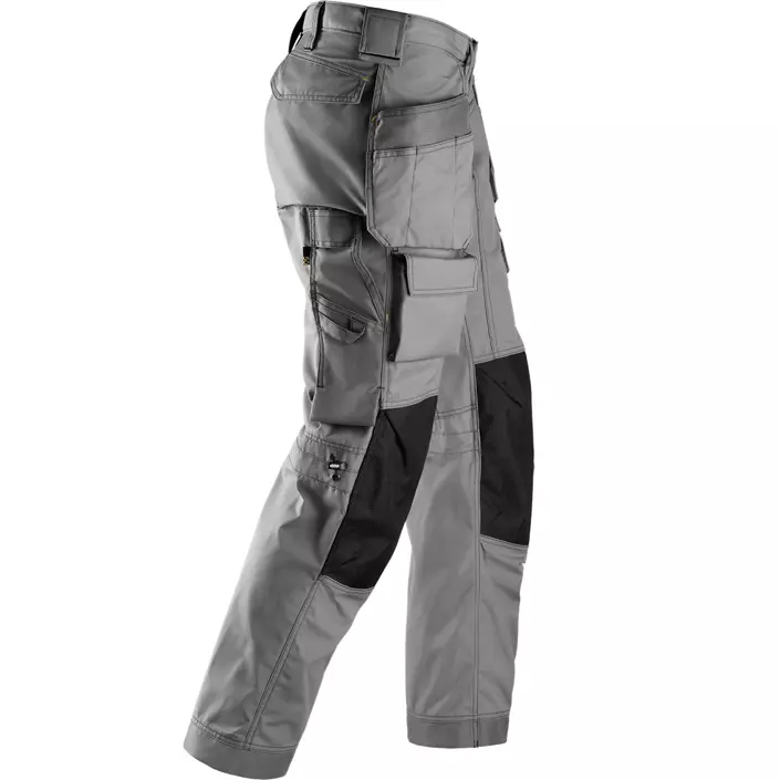Snickers craftsman trousers, Grey/Black, large image number 3