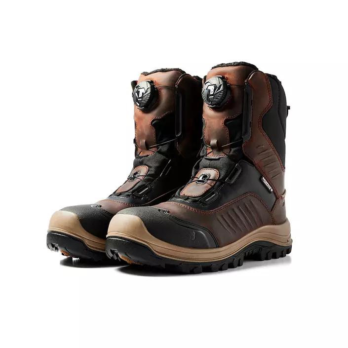 Blåkläder Storm winter safety boots S3, Brown/Black, large image number 2