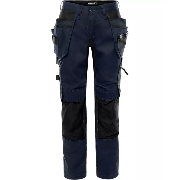 Fristads women's craftsman trousers 2901 GWM, Dark Marine Blue, large image number 0