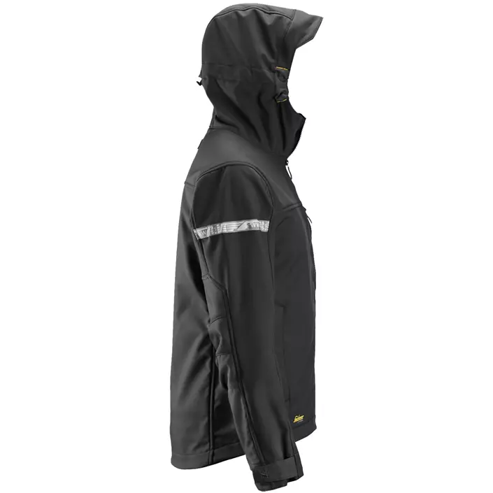 Snickers AllroundWork softshell jacket 1229, Black, large image number 4