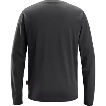 Snickers langermet T-skjorte 2496, Steel Grey