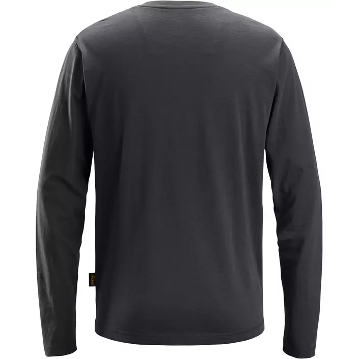 Snickers langermet T-skjorte 2496, Steel Grey, large image number 1