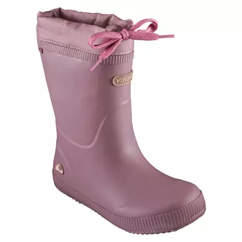 Viking Indie Thermo Wool rubber boots, Dusty Pink