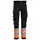 Snickers AllroundWork work trousers 6334, Black/Hi-vis Orange, Black/Hi-vis Orange, swatch