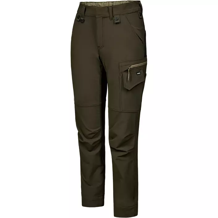 Engel Entire servicebyxa full stretch dam, Forest Green/Black, large image number 4