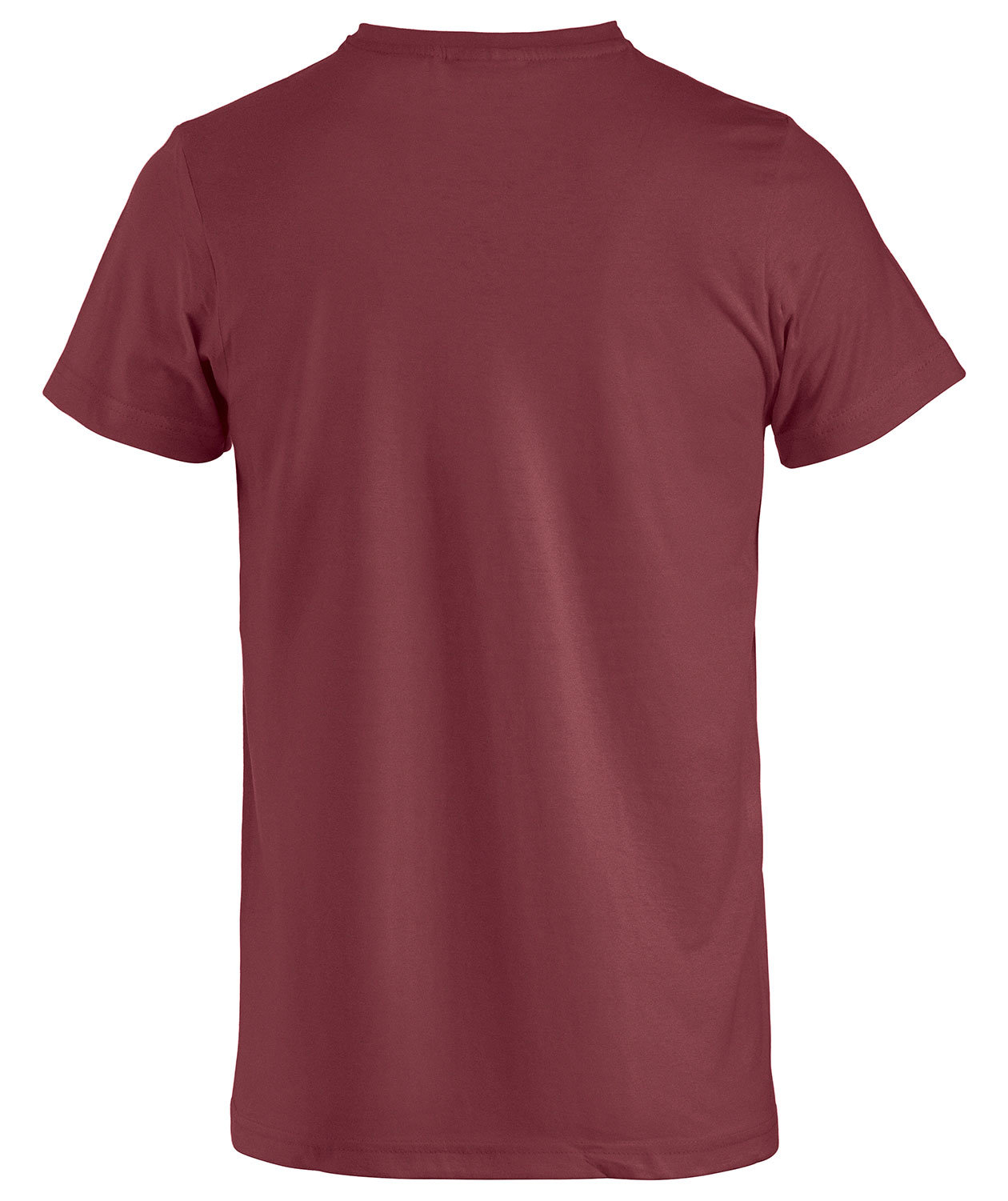 Clique Basic T-shirt, Bordeaux, large image number 2