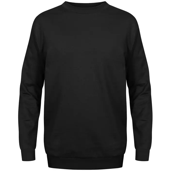 WestBorn stretch collegetröja/sweatshirt, Svart, large image number 0