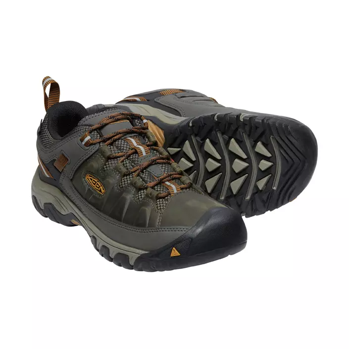 Keen Targhee III WP hiking shoes, Olive/Golden, large image number 4