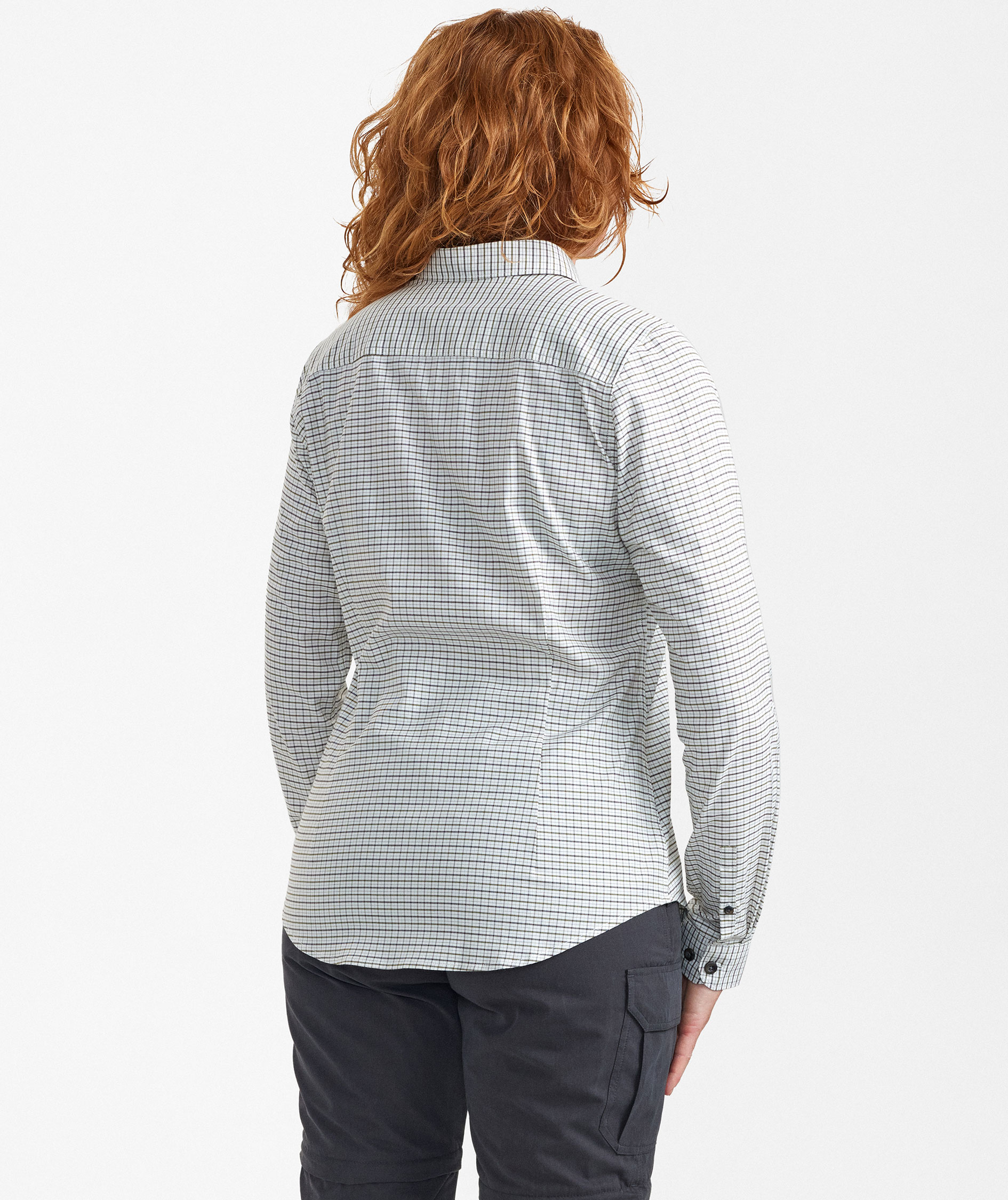 Deerhunter Sara women's shirt, Green Check, large image number 3