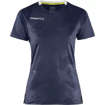Craft Premier Solid Jersey dame T-shirt, Navy