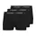 Jack & Jones JACSOHO SOLID 3-pak boxershorts, Black, Black, swatch