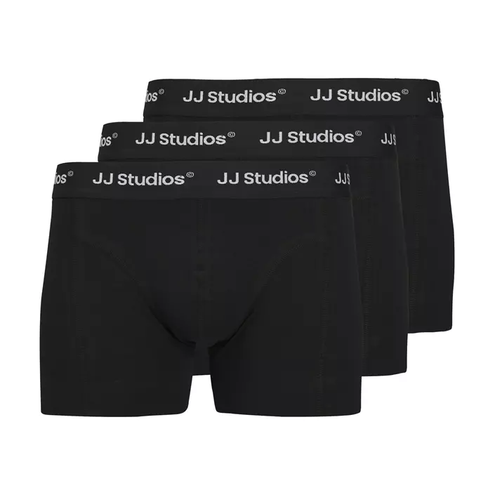 Jack & Jones JACSOHO SOLID 3-pak boxershorts, Black, large image number 0