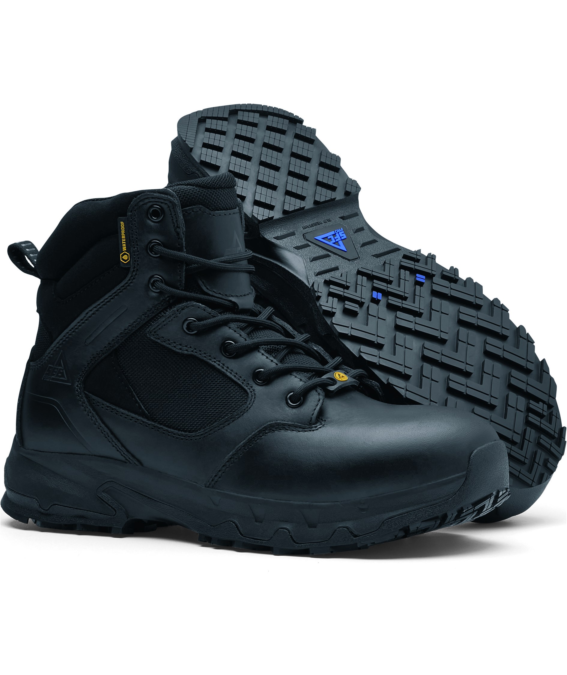 Shoes For Crews Defense Mid st&oslash;vletter O6, Black, large image number 14