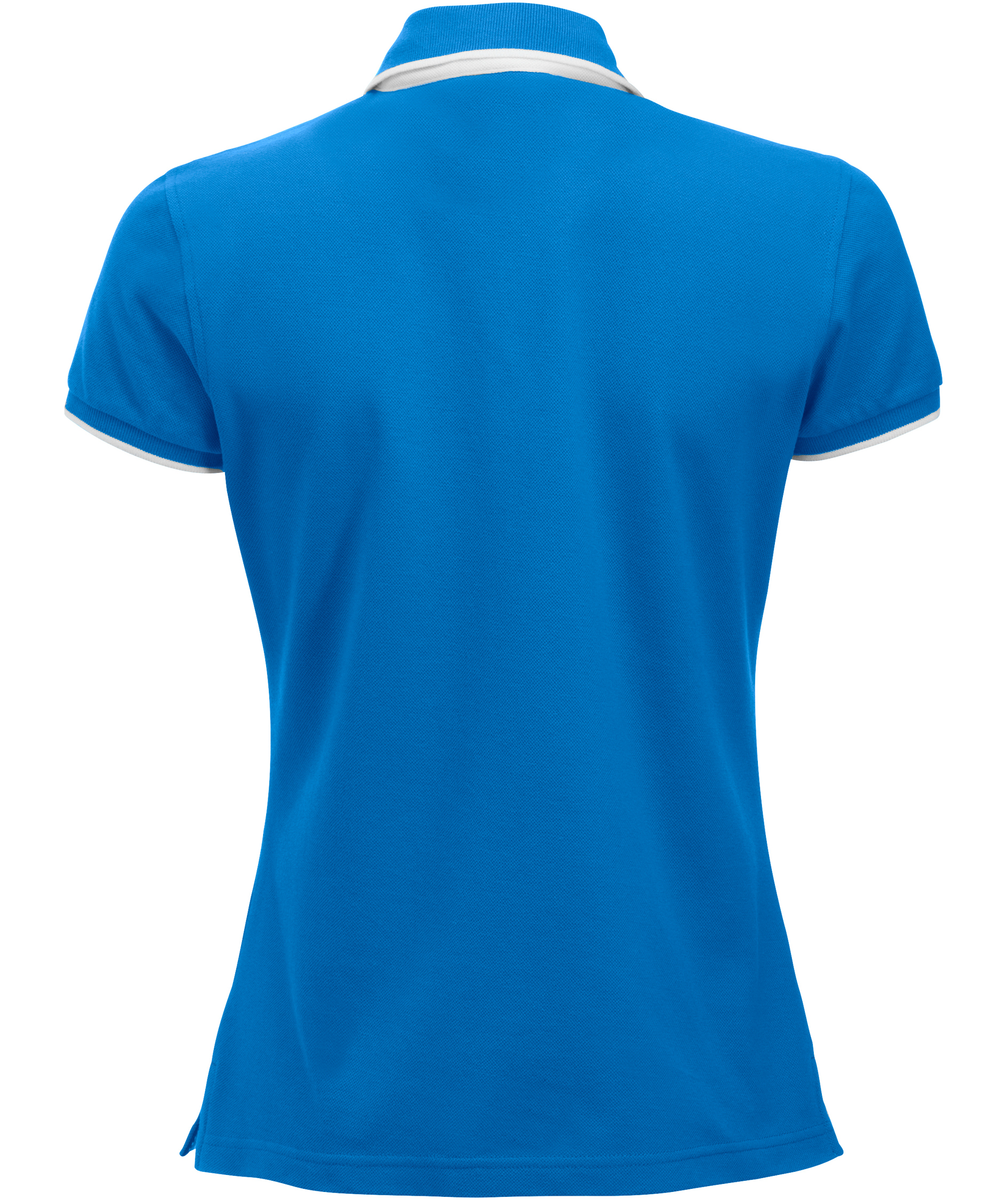 Clique Seattle women's polo shirt, Blue/White, large image number 1