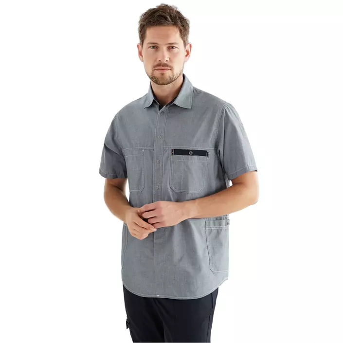 Kentaur short-sleeved shirt, Grey, large image number 1