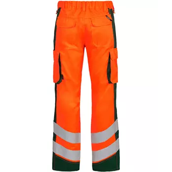 Engel Safety Light work trousers, Hi-vis Orange/Green