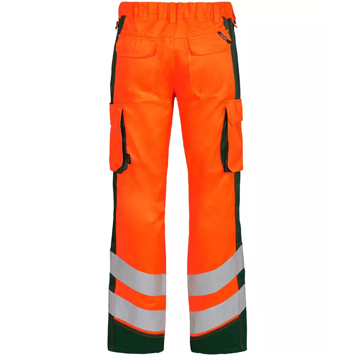 Engel Safety Light work trousers, Hi-vis Orange/Green, large image number 1