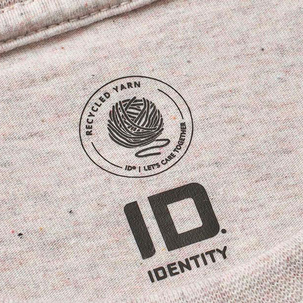ID RE-CARE T-shirt, Ashgray melange, large image number 4