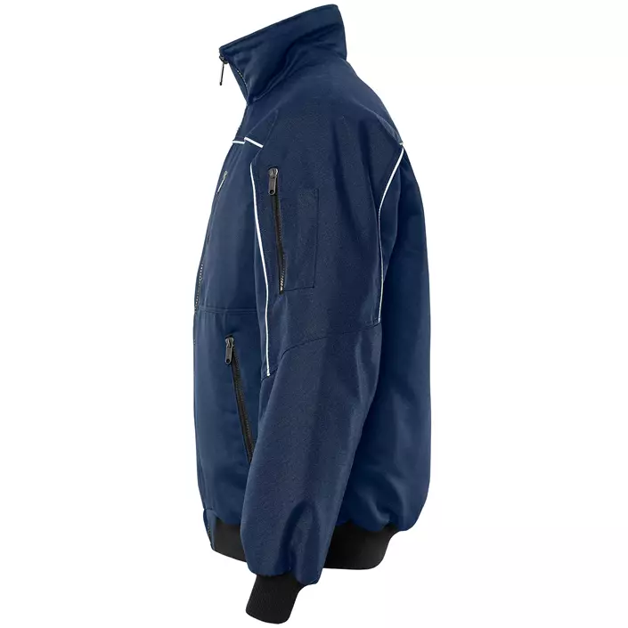 Kansas Winterpilotenjacke 464, Dunkel Marine, large image number 3