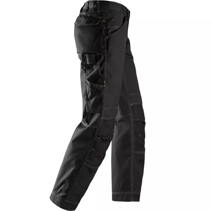 Snickers work trousers 3313, Black/Black, large image number 3