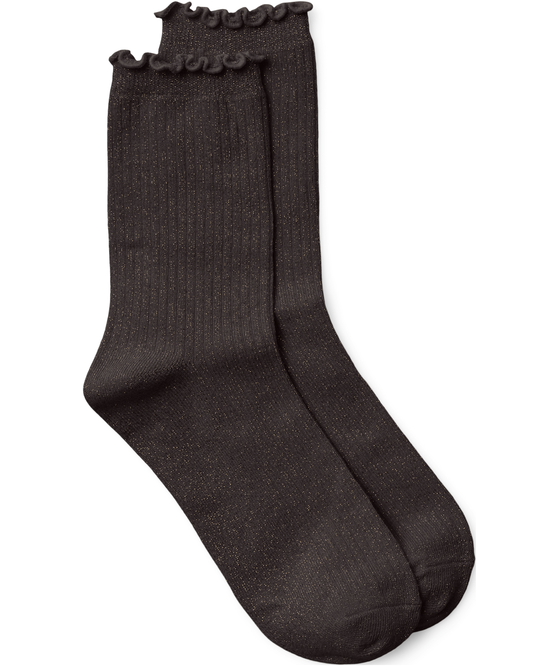 Vero Moda VMMAGIC women's glitter socks, Chocolate Torte Matching Lurex, Chocolate Torte Matching Lurex, swatch