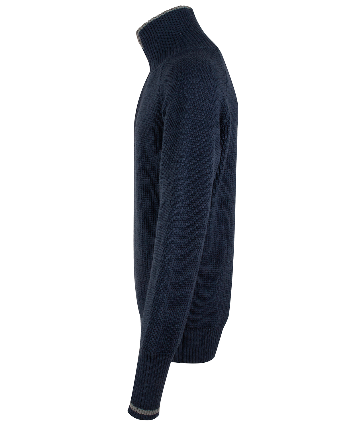 YOU Besseggen genser med merinoull, Marine, large image number 4