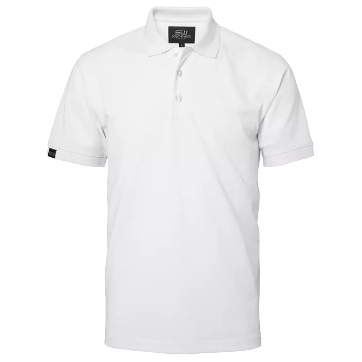 South West Weston polo T-shirt, Hvid, large image number 0