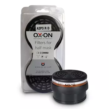 OX-ON filtersett A2/P3, Svart