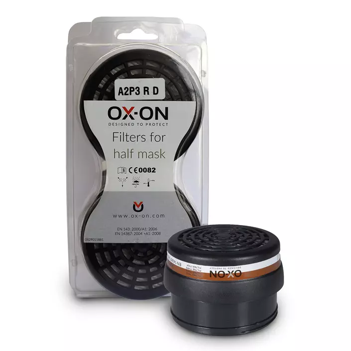 OX-ON filter kit A2/P3, Black, Black, large image number 0