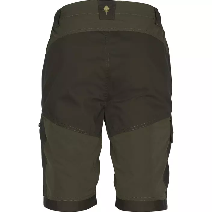 Pinewood Finnveden Trail Hybrid shorts, Dark Olive/Earth Brown, large image number 2