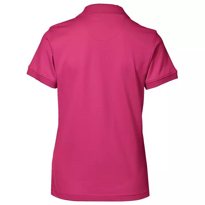 ID Piqué Damen Poloshirt, Pink, large image number 2