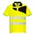 Portwest PW2 polo T-skjorte, Hi-vis Gul/Svart, Hi-vis Gul/Svart, swatch