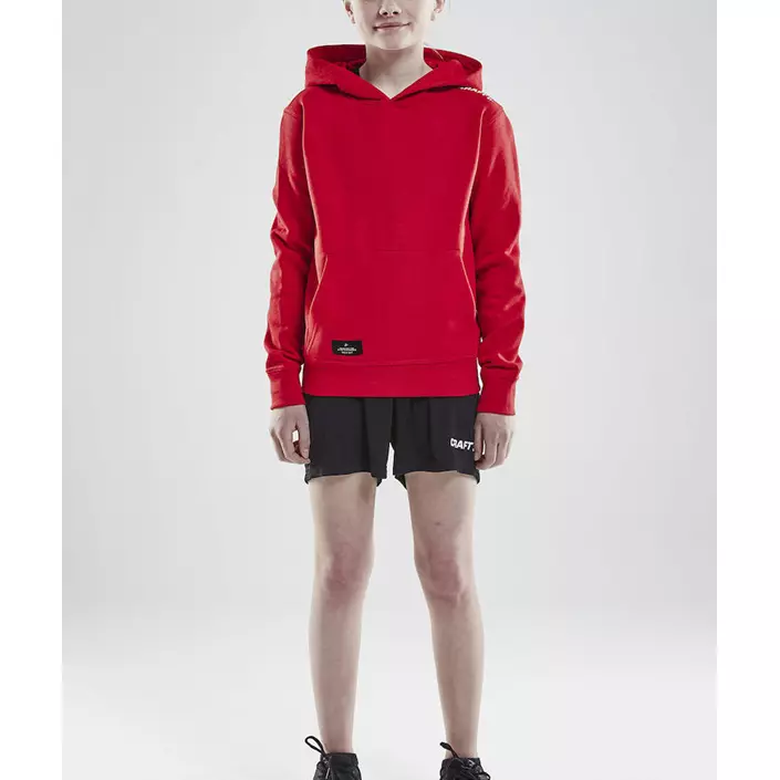 Craft Community hoodie till barn, Bright red, large image number 3