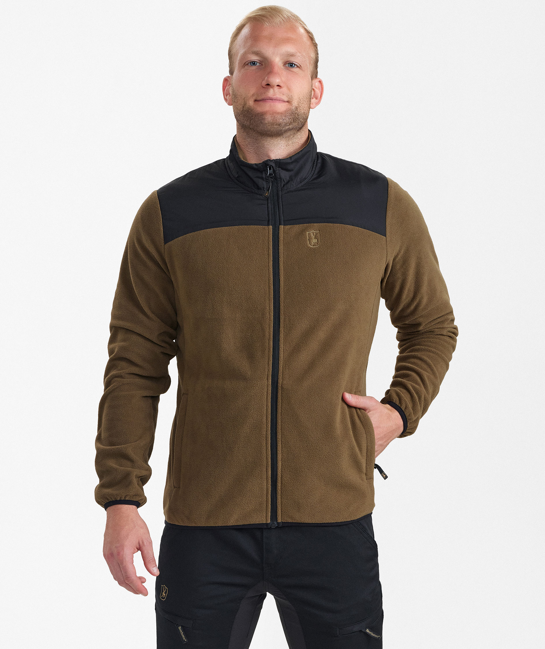 Deerhunter Northward fleece sweater, Hickory, large image number 3